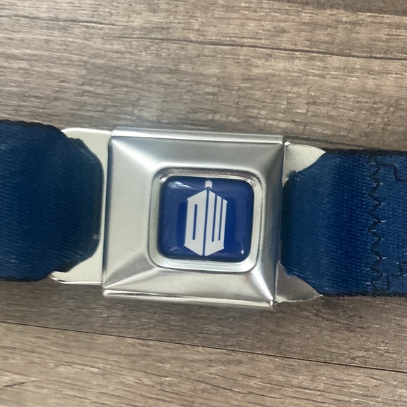 Dr Who seatbelt buckle belt ~ keep calm I’m the doctor - Picture 2 of 11